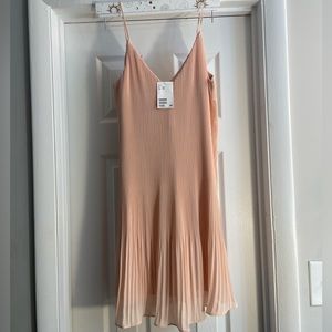 Peachy flowy summer dress